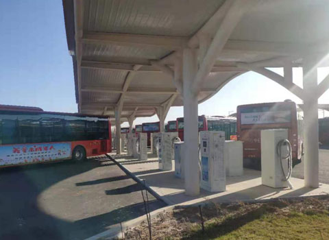 寧夏中衛(wèi)高鐵站項(xiàng)目-低功率快充-直流快充