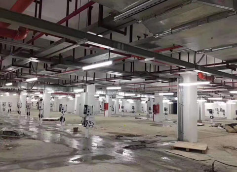 7KW交流充電樁重慶昕暉地產充電站(圖2)