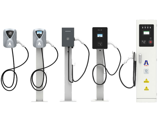 7KW壁掛式/立柱式/立式單槍交流慢充充