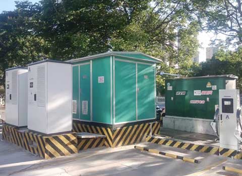 停車場站充電樁(圖2) 停車場站充電樁(圖2)